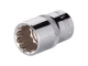 Головка двенадцатигранная, 1/2", 17 мм INTERTOOL ET-0217 