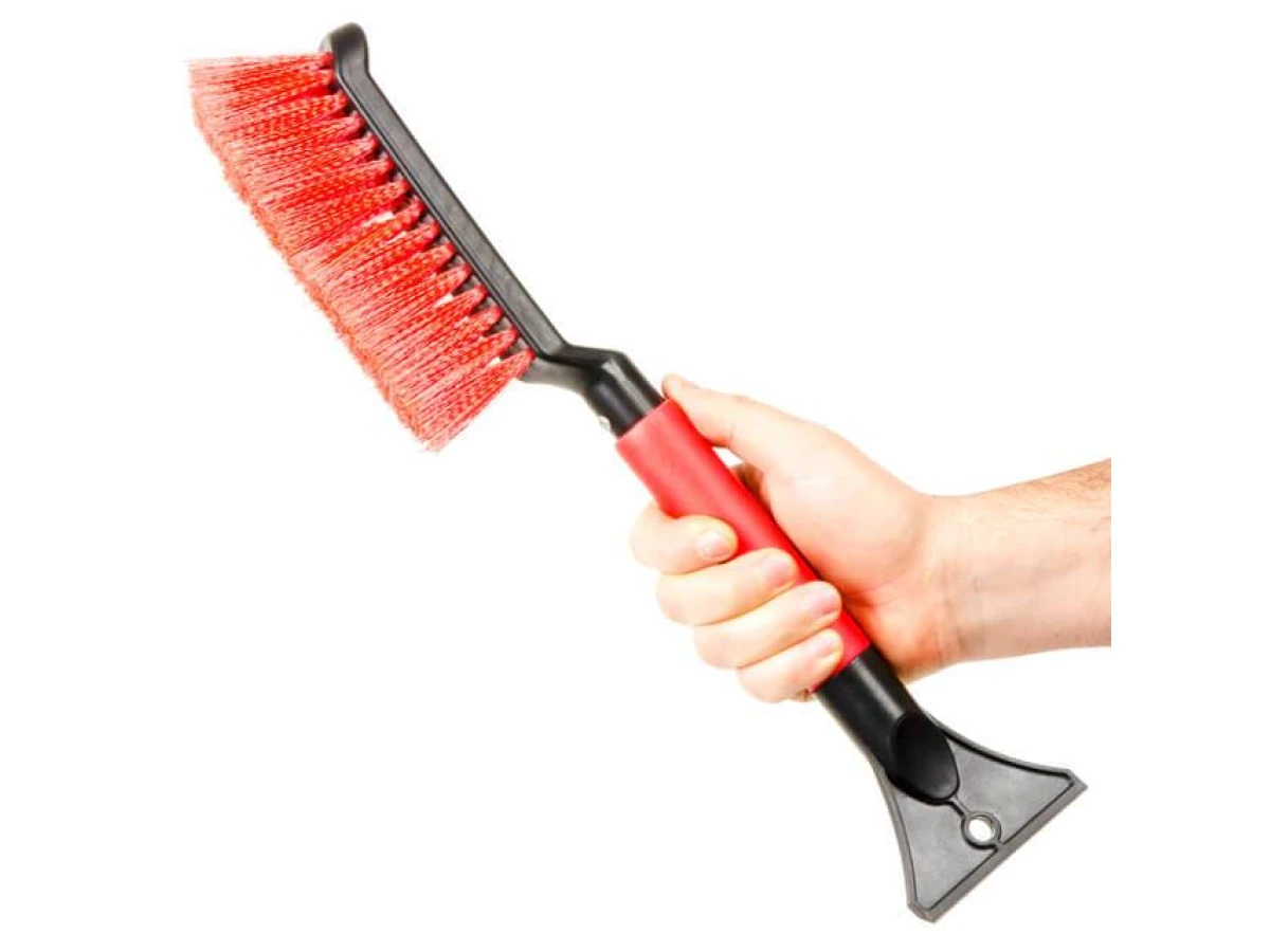 Щітка зі шкребком 40 см INTERTOOL AT-0111 