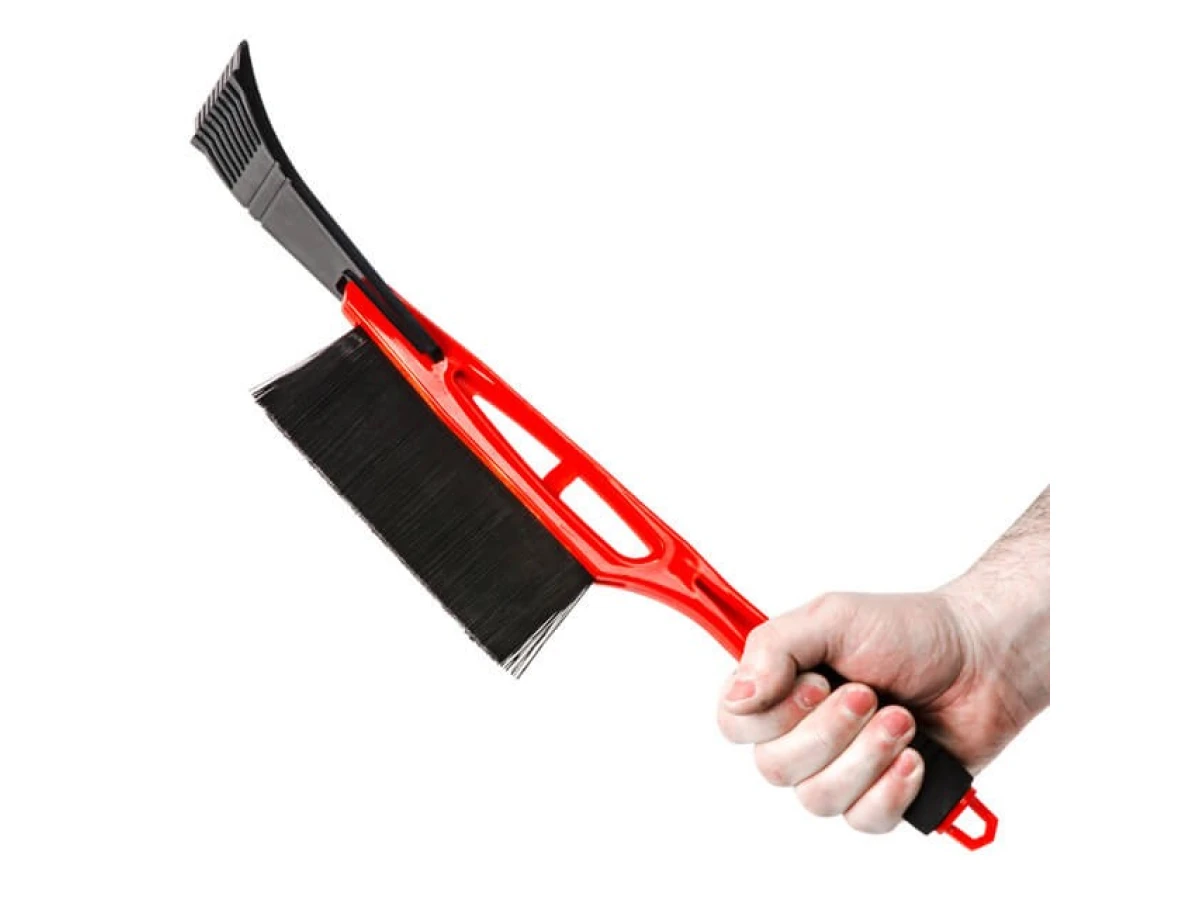 Щітка зі шкребком 45 см INTERTOOL AT-0112 