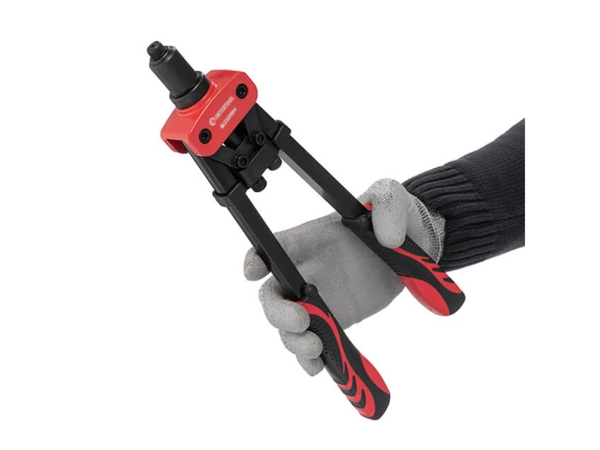 Пістолет заклепувальний ручний 360 мм, діаметр застосовуваної заклепки 2.4; 3.2; 4; 4.8; 6.4 мм, Storm INTERTOOL RT-0018 