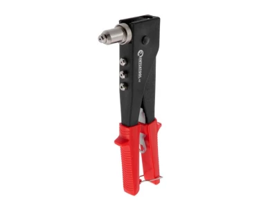 Пістолет заклепувальний ручний, діаметр заклепки 3.2; 4; 4.8 мм (з поворотом на 90°) INTERTOOL RT-0002