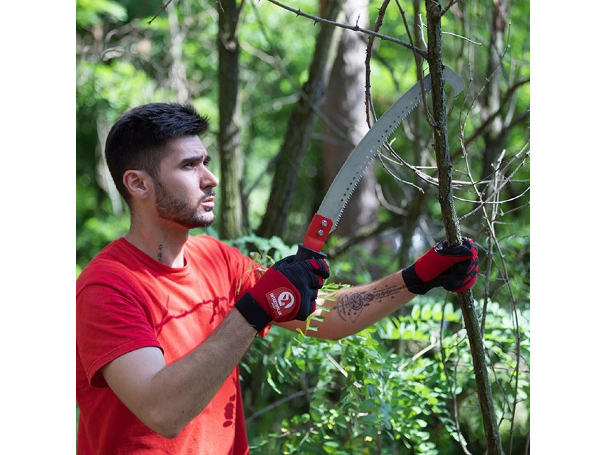 Ножівка садова з гаком, полотно 350 мм INTERTOOL HT-3150 