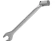 Ключ ріжково-накидний шарнірний 17 мм, CrV, покриття сатин-хром, INTERTOOL XT-1417 
