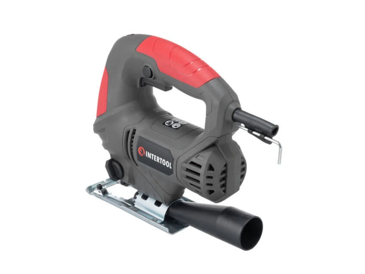Электролобзик 750 Вт, 0-3000 ход/мин, глубина распила 80 мм INTERTOOL DT-0461 