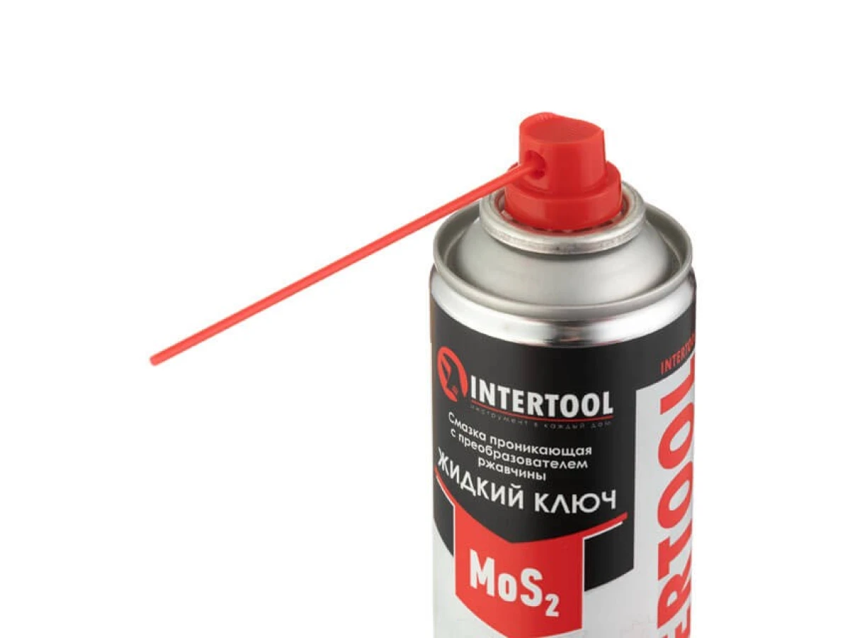 Мастило проникаюче "Рідкий Ключ", аерозоль 200 мл INTERTOOL FS-4120 