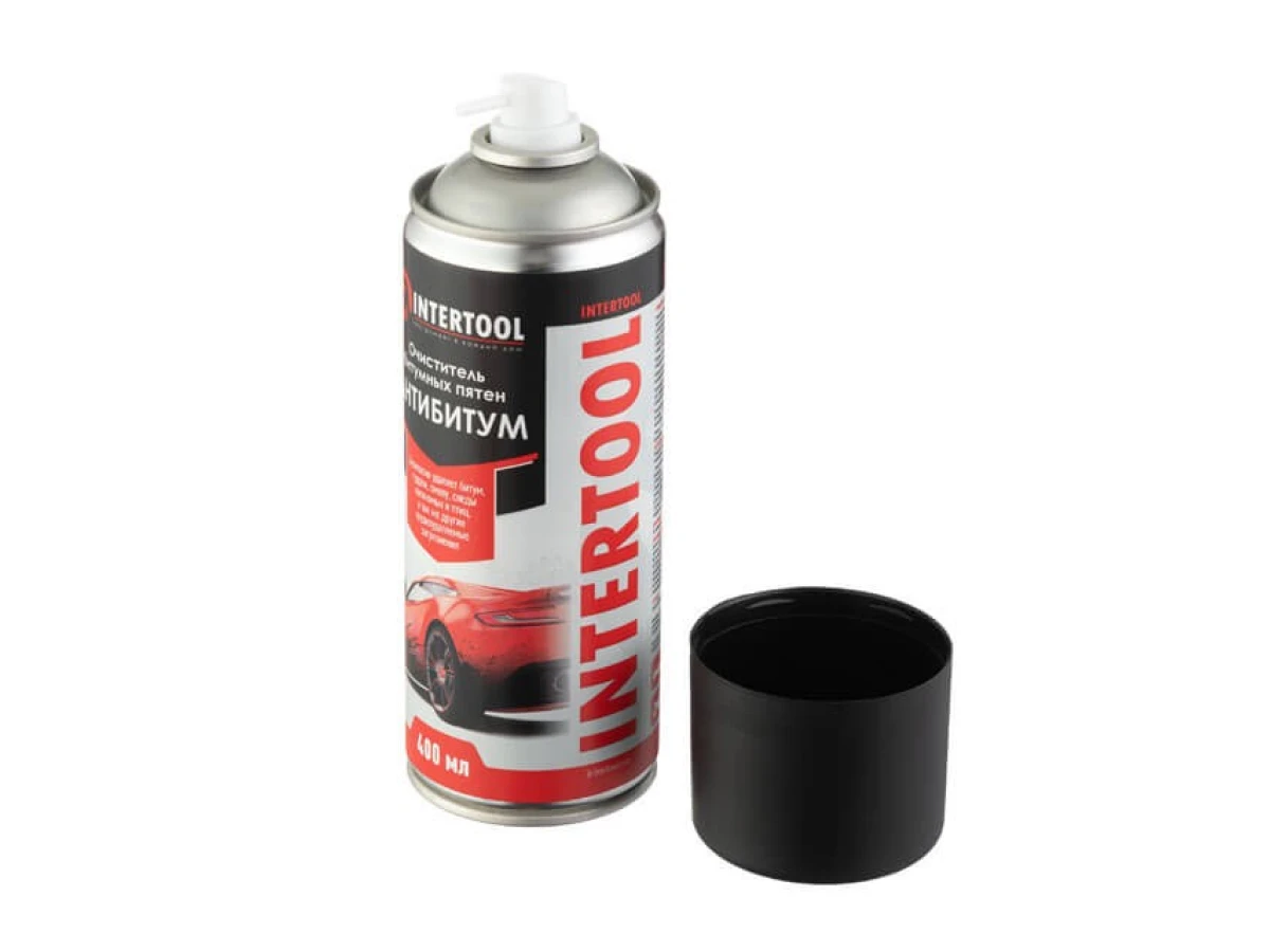 Очищувач бітумних плям, аерозоль 400 мл INTERTOOL FS-6940 