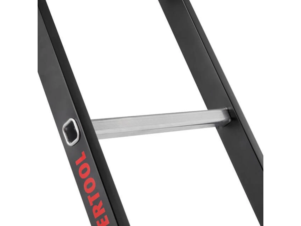 Лестница мультифункциональная трансформер 4х3 ступени, стальной профиль, 3380мм, 150 кг INTERTOOL LT-0023 