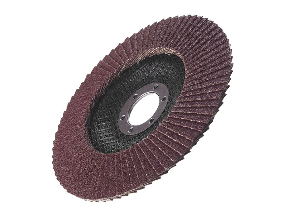 Диск шліфувальний пелюстковий 125 x 22мм зерно K100 INTERTOOL BT-0210 