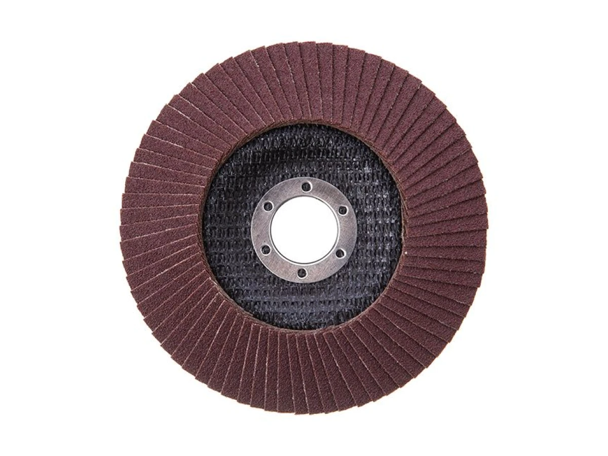 Диск шлифовальный лепестковый 125x22мм, зерно K150 INTERTOOL BT-0215 