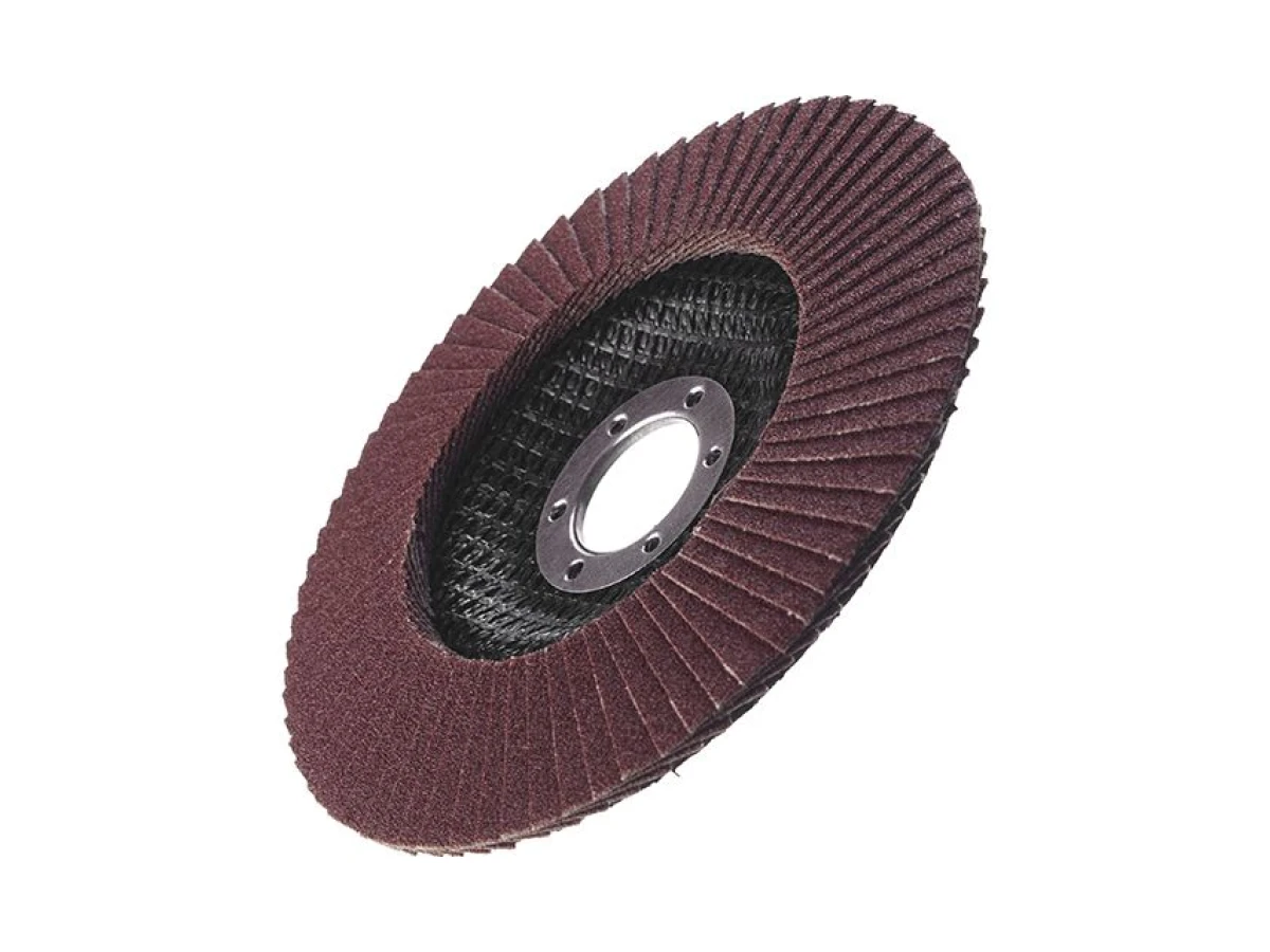 Диск шлифовальный лепестковый 125x22мм, зерно K150 INTERTOOL BT-0215 