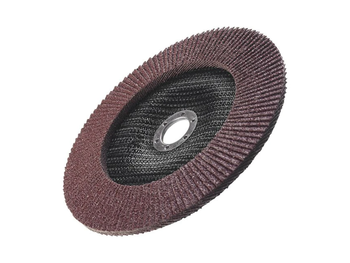 Диск шліфувальний пелюстковий 180 x 22мм зерно K36 INTERTOOL BT-0223 