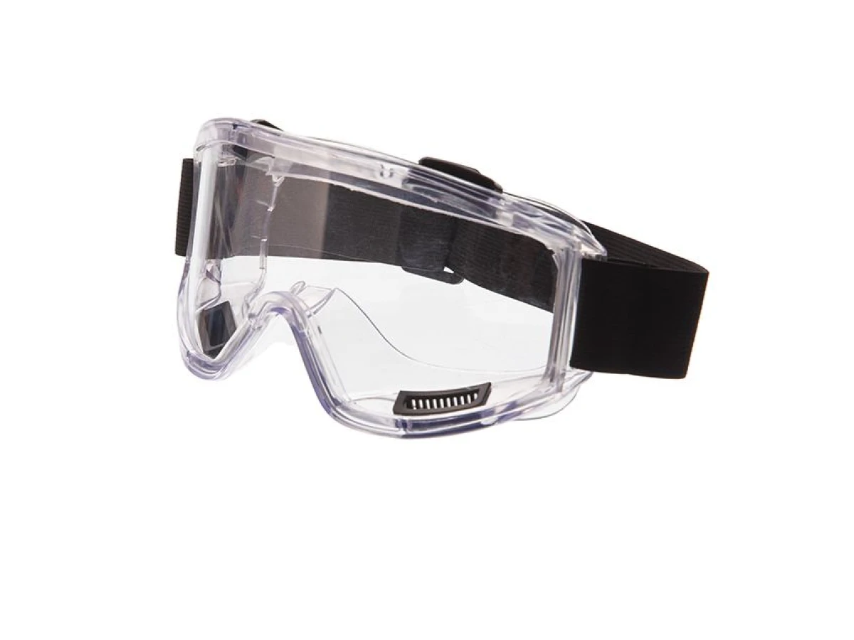 Очки защитные прозрачные закрытого типа, материал линз поликарбонат, оптический клас 2 INTERTOOL SP-0078 