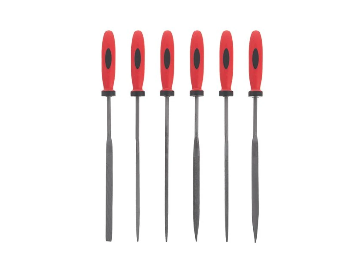 Набор надфилей 6 шт INTERTOOL HT-3706 