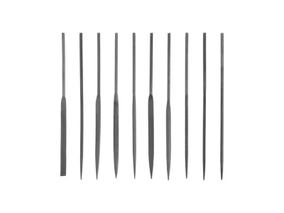 Набор надфилей 10 шт., 140 мм, без ручек INTERTOOL HT-3707