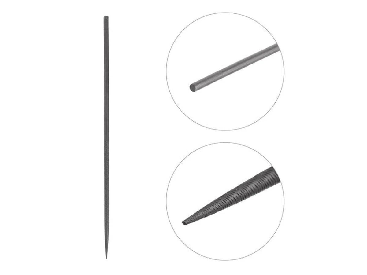 Набор надфилей 10 шт., 140 мм, без ручек INTERTOOL HT-3707 