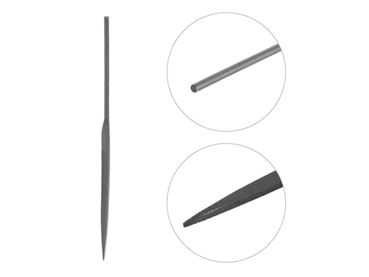 Набор надфилей 10 шт., 140 мм, без ручек INTERTOOL HT-3707 