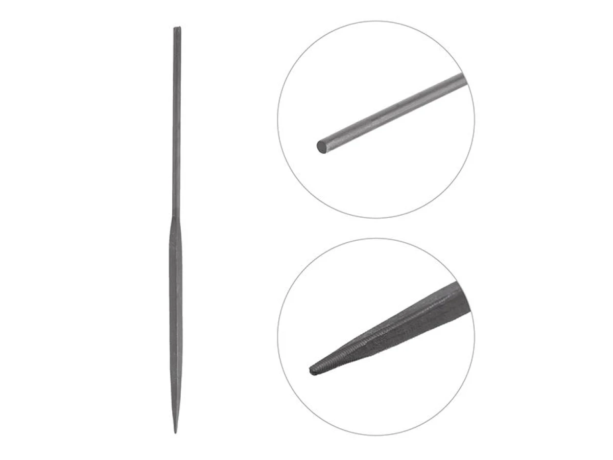 Набор надфилей 10 шт., 140 мм, без ручек INTERTOOL HT-3707 