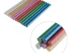 Комплект кольорових перламутрових клейових стрижнів 11.2 мм * 200 мм, 12 шт INTERTOOL RT-1035 