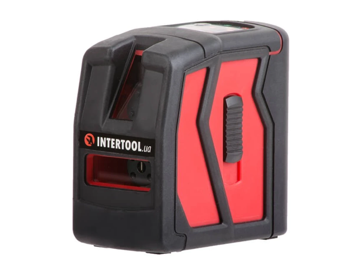 Уровень лазерный мини, 2 лазерные головки INTERTOOL MT-3050 