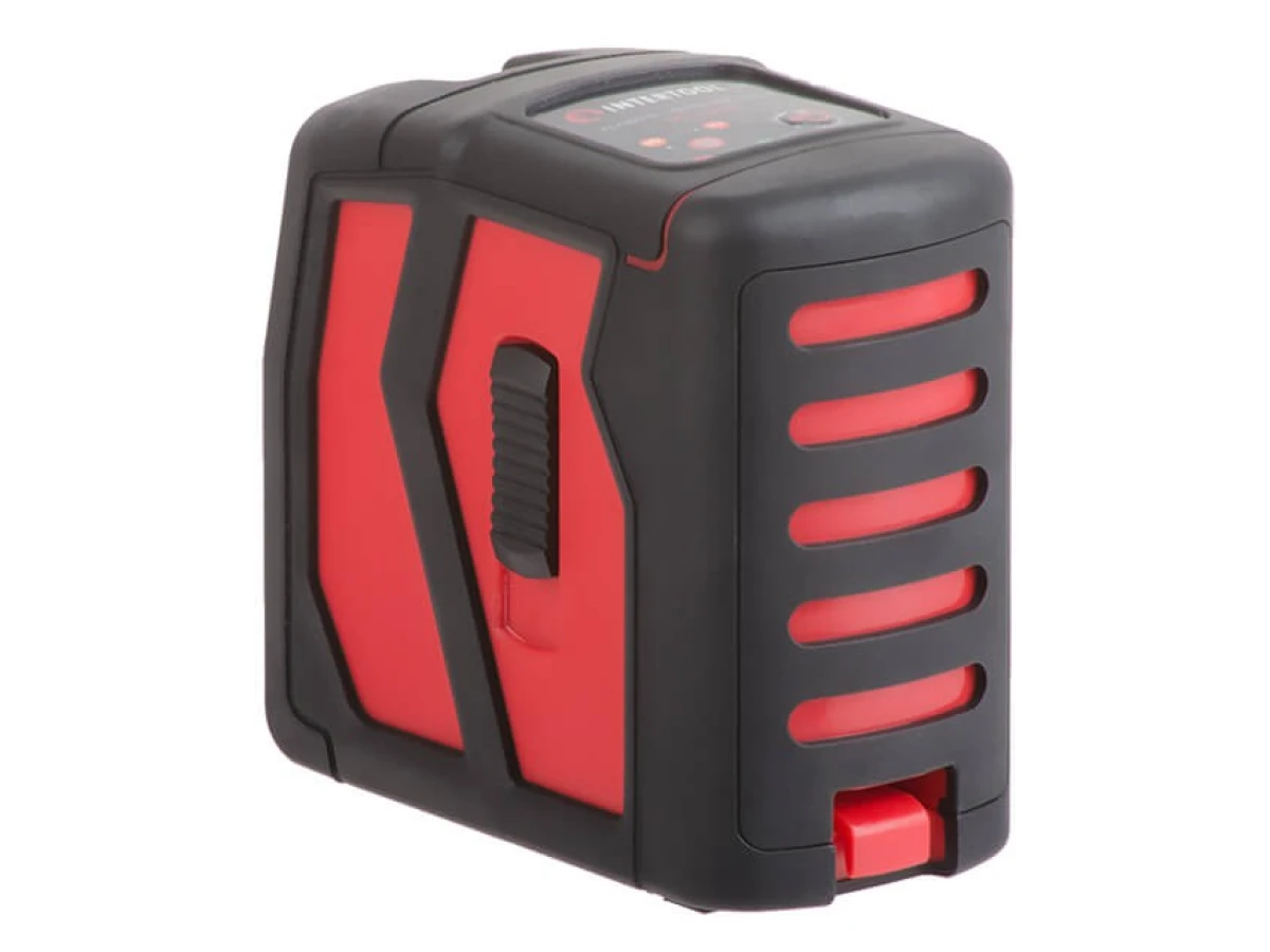 Уровень лазерный мини, 2 лазерные головки INTERTOOL MT-3050 