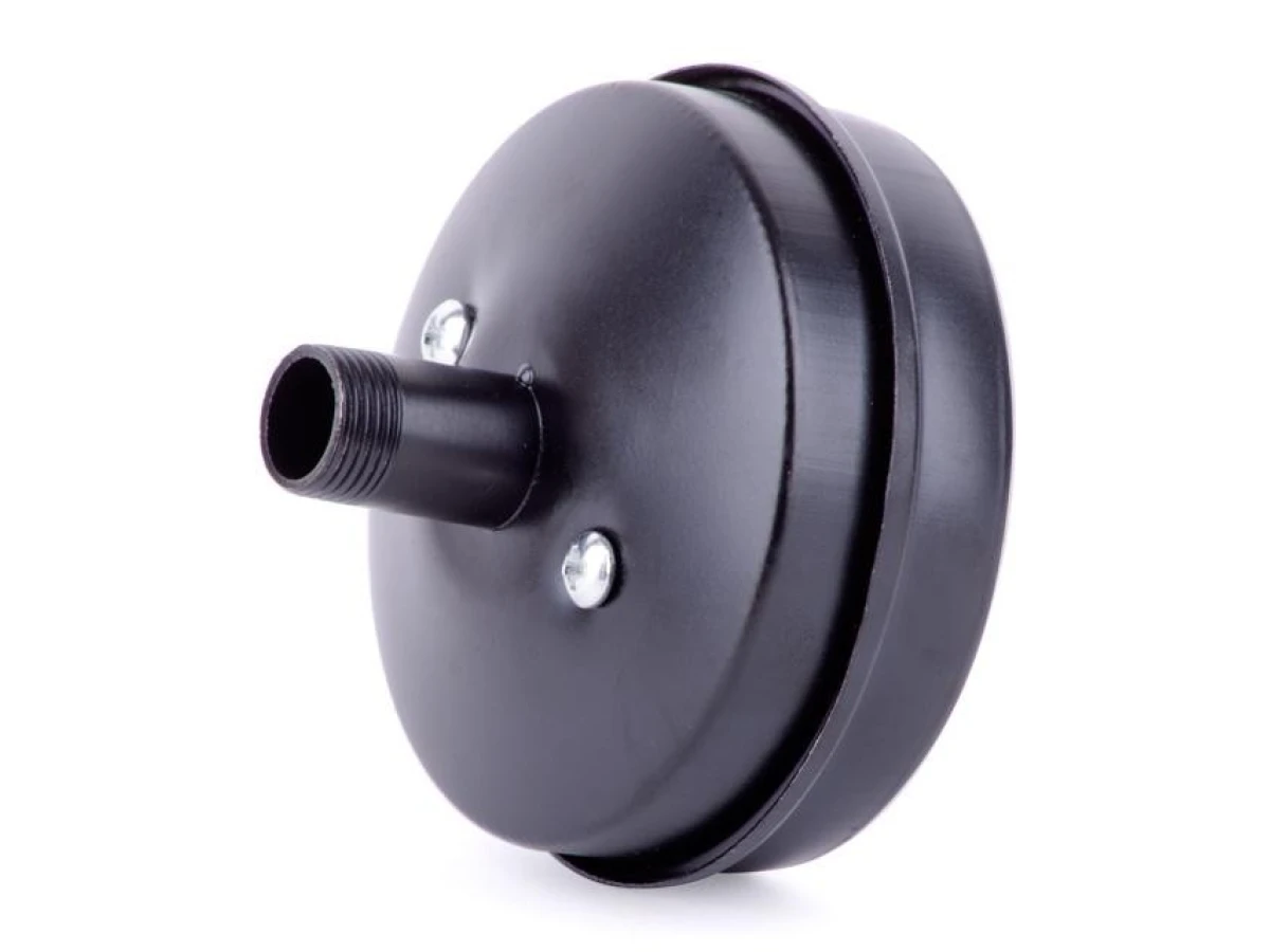 Повітряний фільтр для компресора, діаметр різьби М16, металевий корпус, змінний поролоновий фільтруючий елемент, до PT-0003 / 0009 INTERTOOL PT-9072 