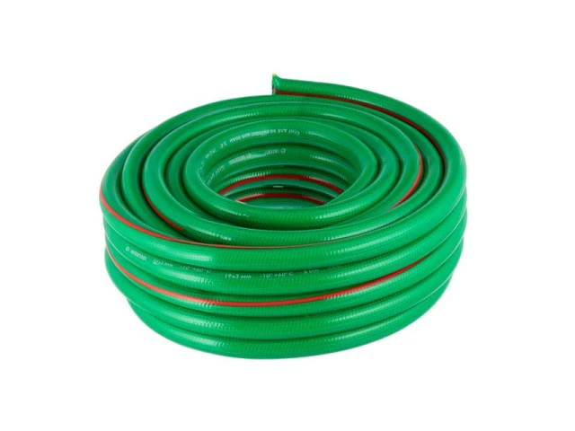 Шланг для воды 4-х слойный, 3/4", 20 м, армированный, PVC INTERTOOL GE-4123 