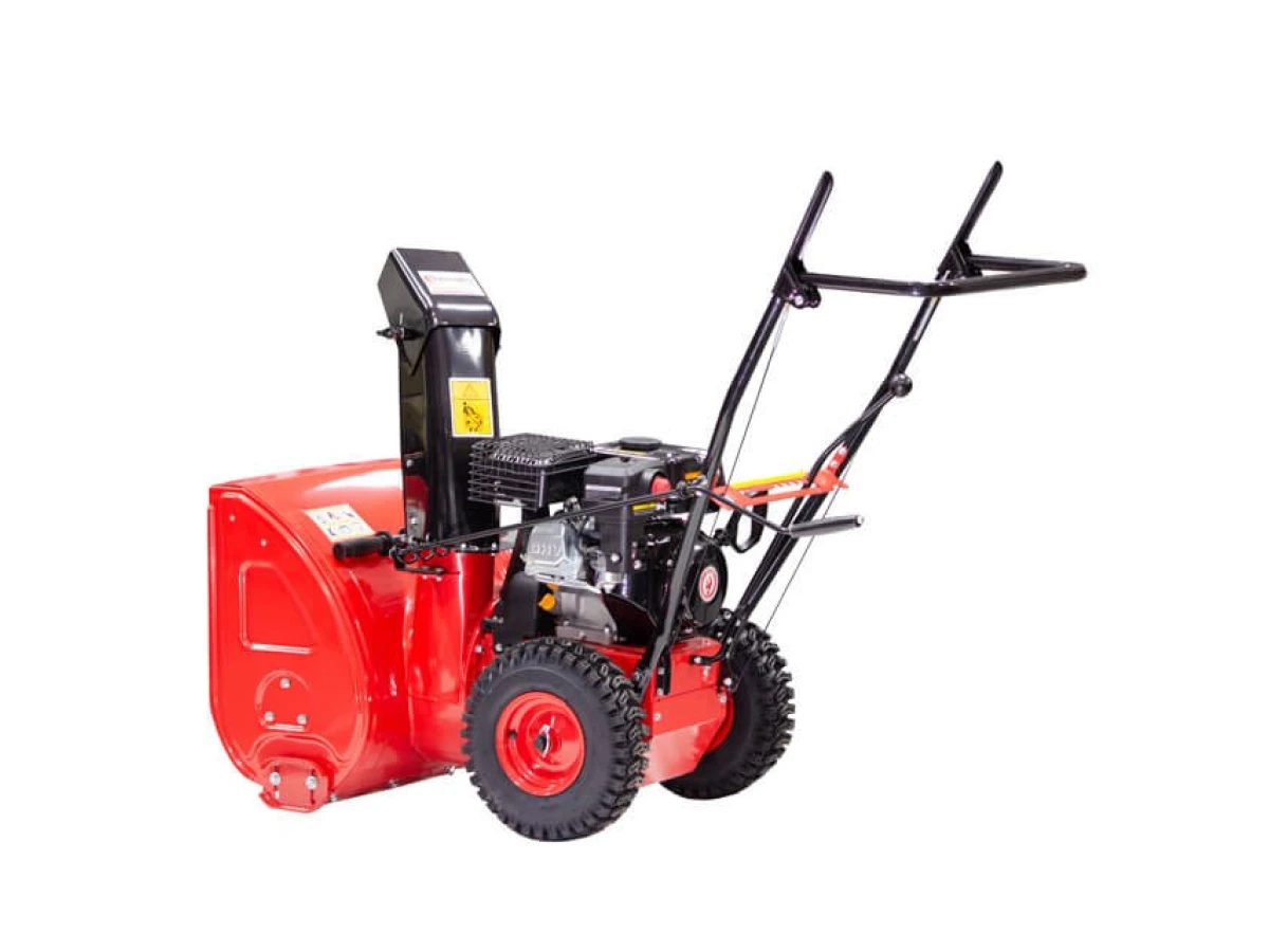 Снегоуборщик бензиновый самоходный, 5.5 л.с. / 4 кВт, высота/ширина захвата 510/560 мм, передачи 5 вперед / 2 назад INTERTOOL SN-5500 