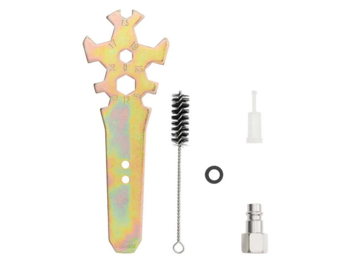 Фарбопульт пневматичний LVLP, форсунка 1.3 мм, верхній пластиковий бачок 600 мл, 2 бар STORM INTERTOOL PT-0138 