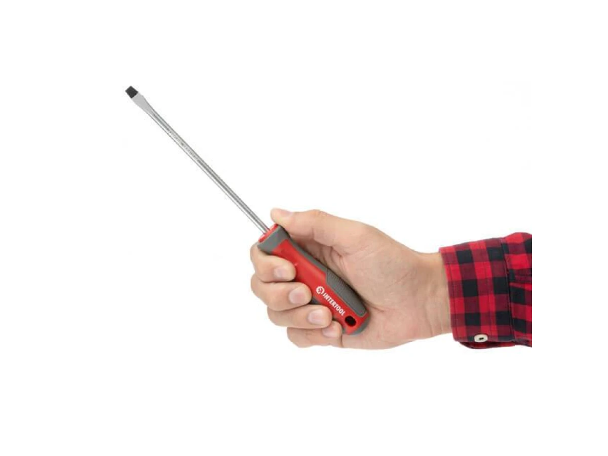 Викрутка SL6.0 * 150 мм, CR-V INTERTOOL VT-3311 