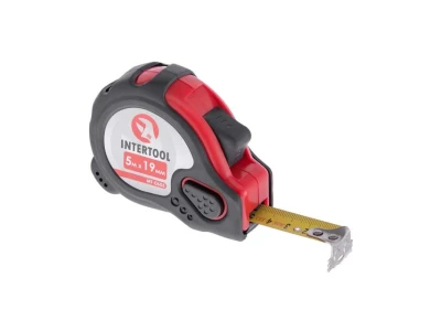 Рулетка сталева з фіксатором 5м x 19мм 