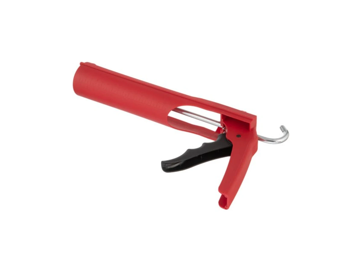 Пистолет для выдавливания силикона, усиленный пластик INTERTOOL HT-0027 