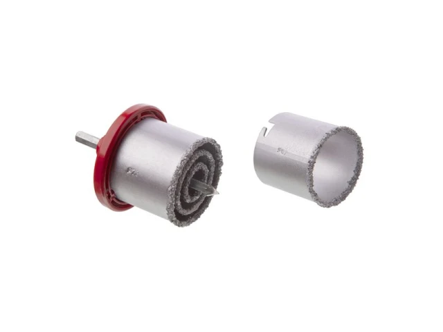 Набір корончатих свердел для плитки, 32-73 мм, 4 од., вольфрамове напилення INTERTOOL SD-0429 