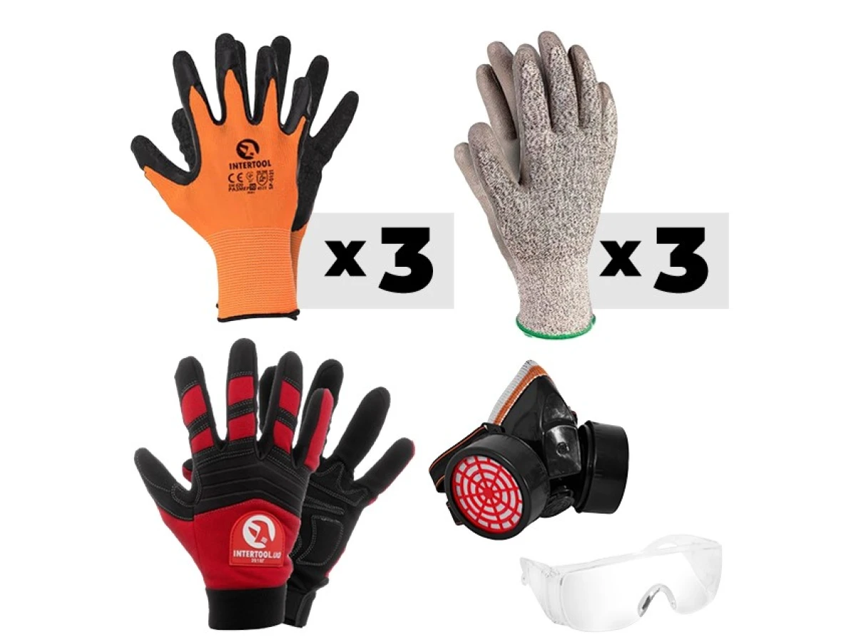 Набір для надзвичайних ситуацій "Екстра" INTERTOOL BX-1008 