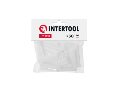 Клини для плитки 40 мм / 40 шт INTERTOOL HT-0393