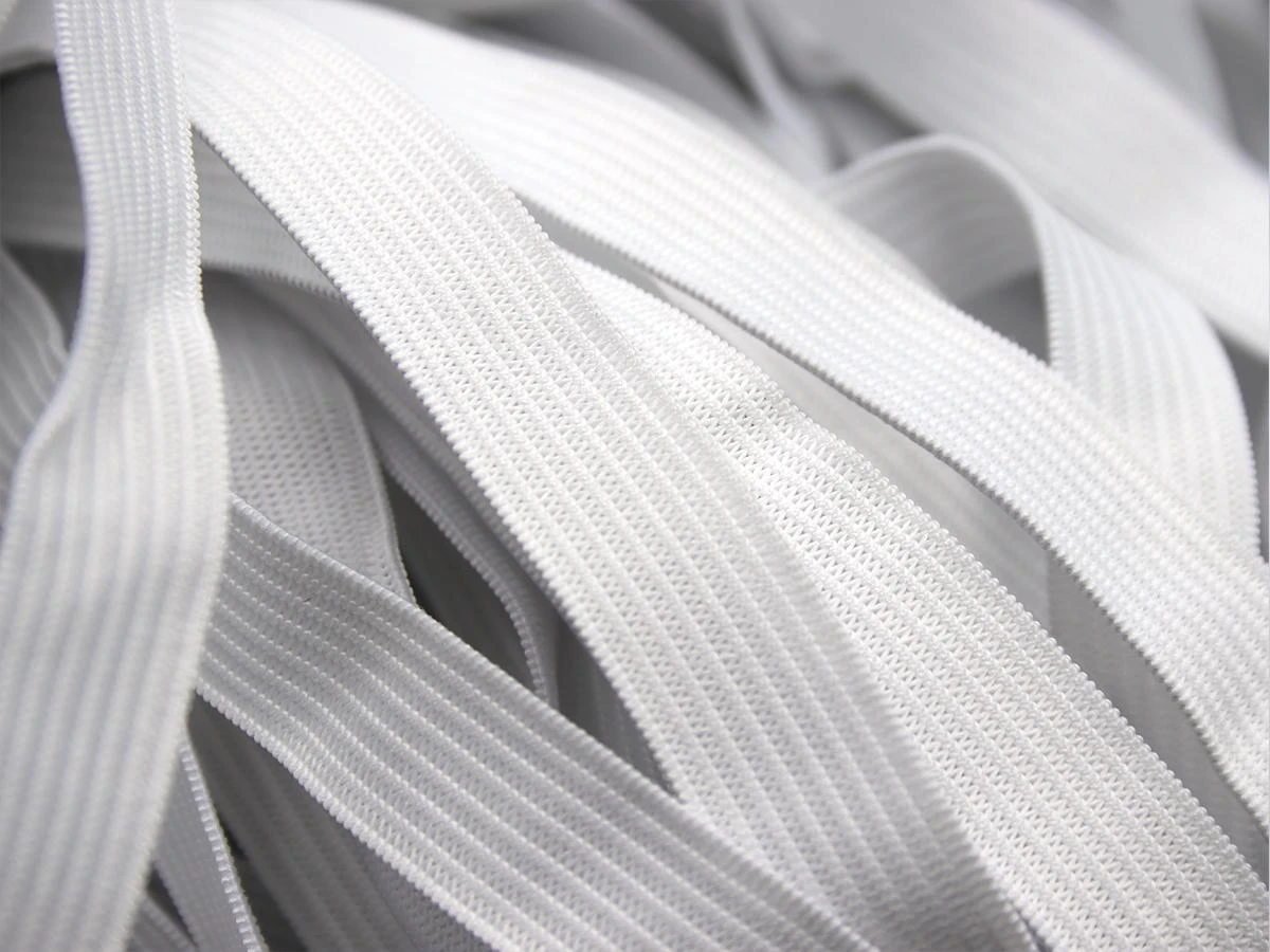 Еластична стрічка G-12 біла 100м 