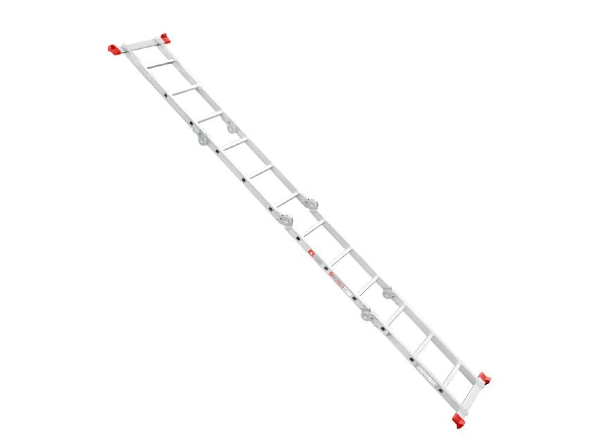 Лестница алюминиевая мультифункциональная трансформер 4*3 ступ., 3,70 м INTERTOOL LT-0030 