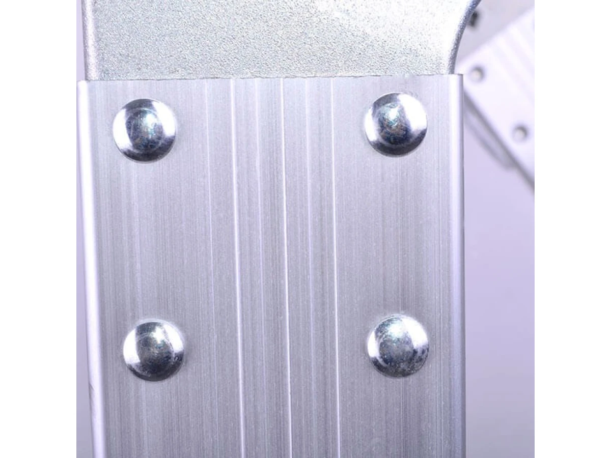 Лестница алюминиевая мультифункциональная трансформер 4*3 ступ., 3,70 м INTERTOOL LT-0030 