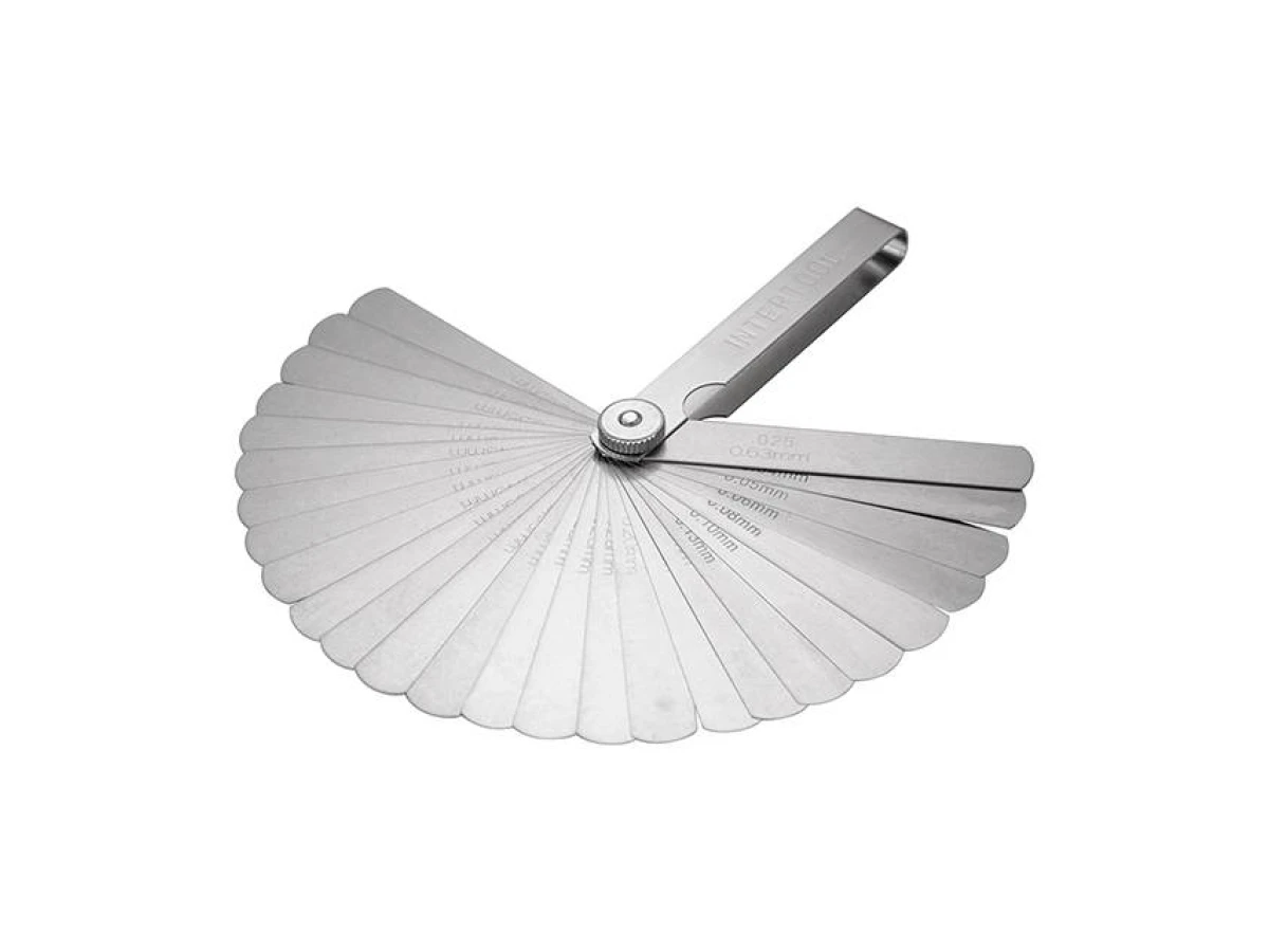 Комплект щупов 0,04-0,63мм 26шт INTERTOOL AT-0003 