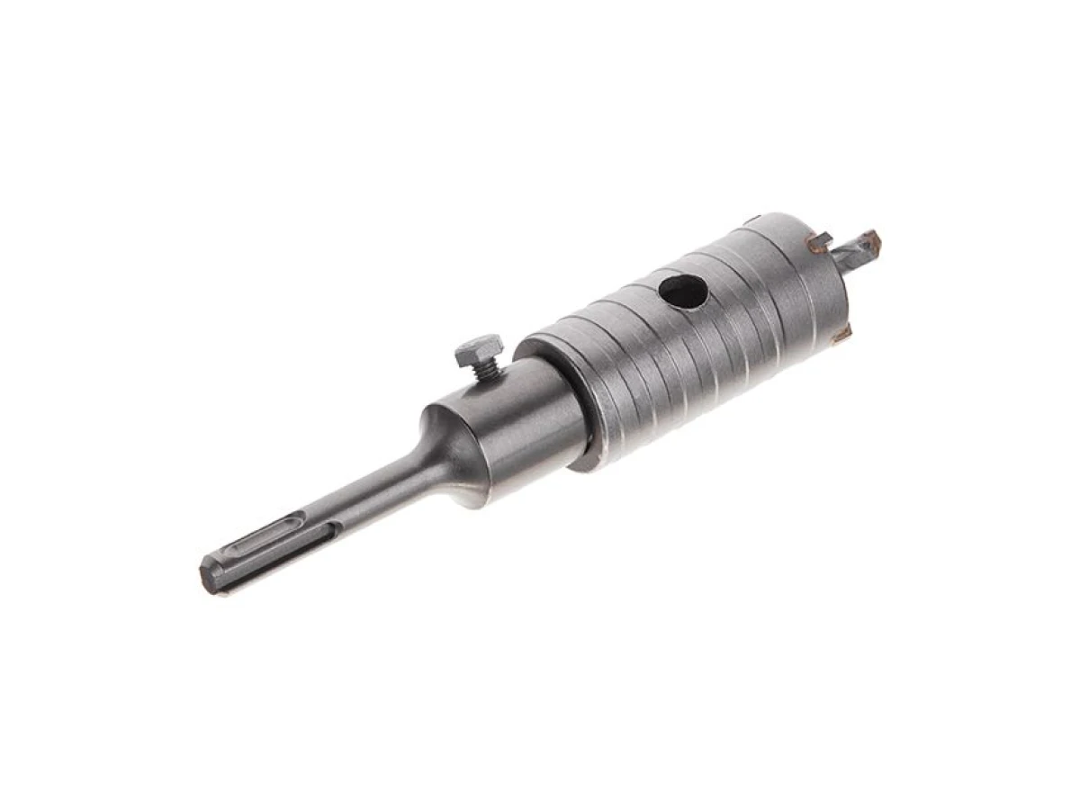 Комплект: Свердло корончасте по бетону 36мм + Перехідник SDS Plus 100мм INTERTOOL SD-7036 