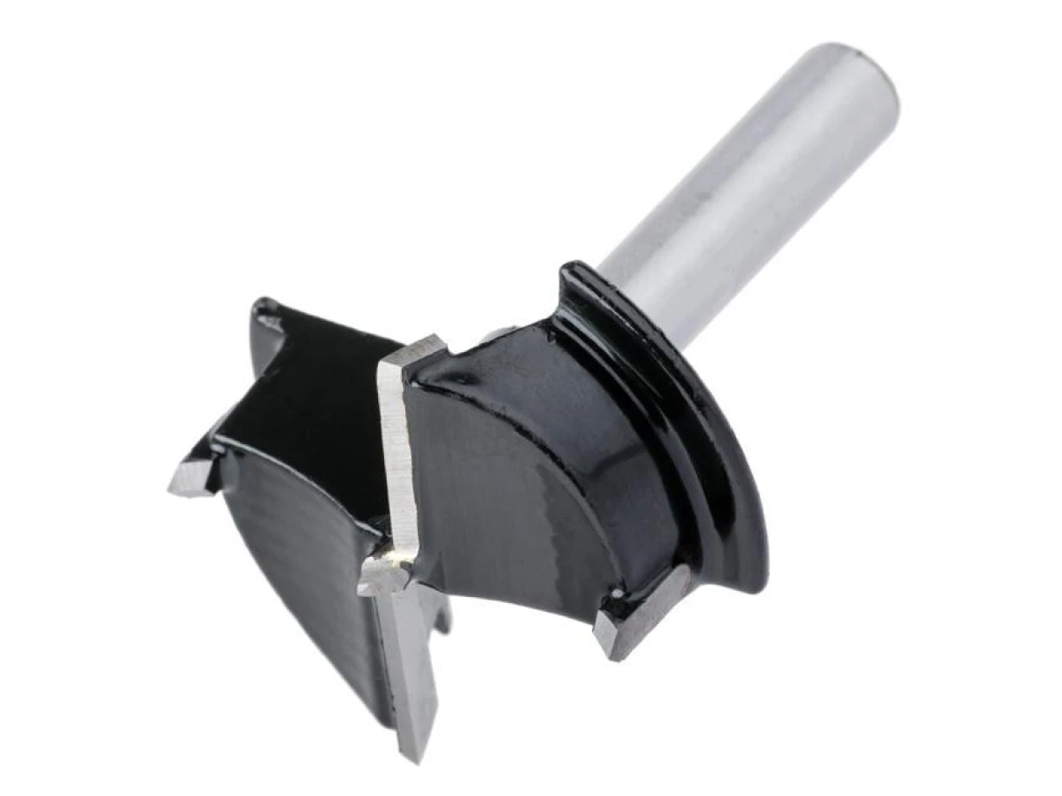 Фреза Форстнера, диаметр: 35 мм, хвостовик: 8 мм, для дверных петель с ограничителем INTERTOOL SD-0495 