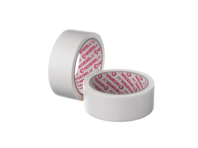 Стрічка малярська 38 мм, 20 м, біла INTERTOOL DM-3821 