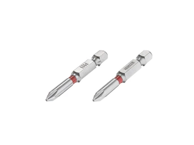 Комплект викруткових насадок PH1 1/4" * 50мм, S2, уп. 2 од., STORM INTERTOOL VT-0211 