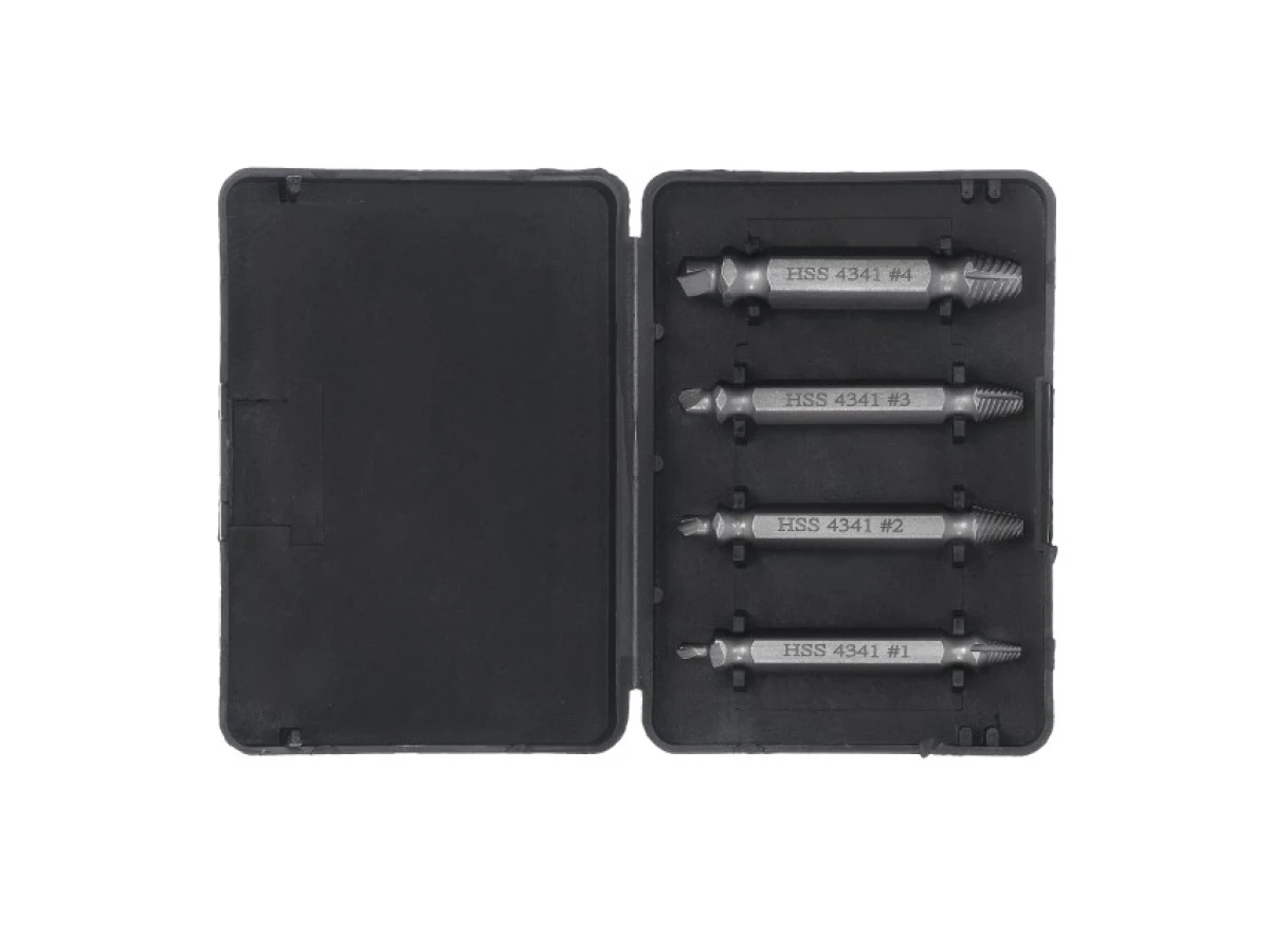 Набор экстракторов для шуруповерта 5, 6, 8, 10 мм INTERTOOL VT-5010 