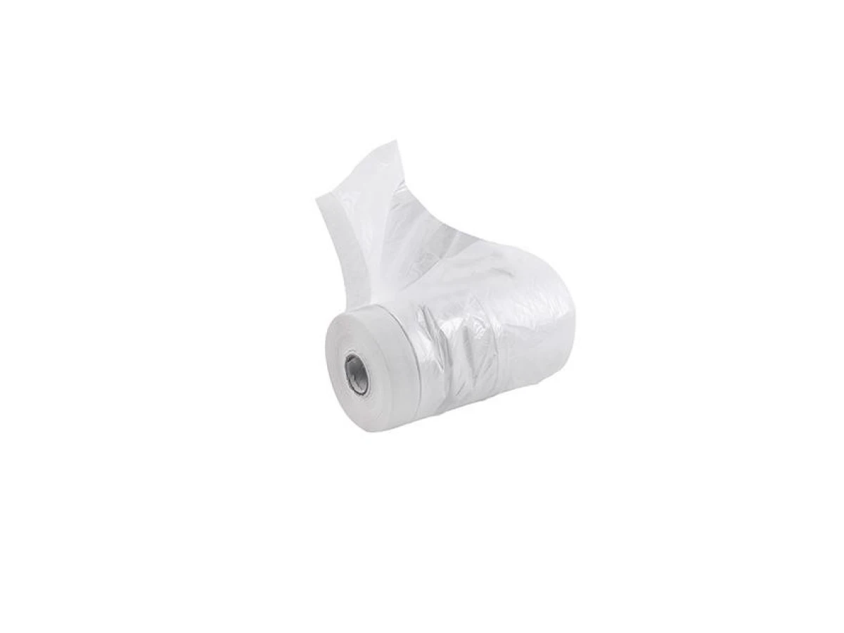 Плівка захисна з малярською стрічкою 550 мм * 30 м INTERTOOL KT-0801 