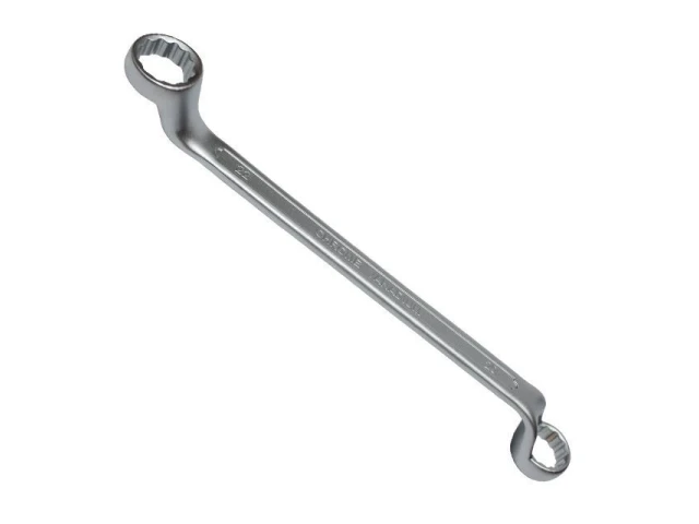 Ключ накидний 8х9 мм, CrV, покриття сатин-хром, PROF DIN3113 INTERTOOL XT-1208 