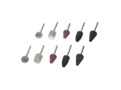 Набір шліфувальних каменів 10шт. INTERTOOL BT-0020