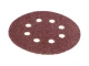 Круг наждачный самоклеющийся 125 мм с отверстиями, бумага класс С, плотность 140 г/м2, К36, уп. 5 ед INTERTOOL BT-0582 