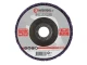 Диск зачистний із спіненого абразиву фіолетовий 125*22,2*13 мм, P46, T27 INTERTOOL BT-0603 