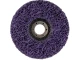 Диск зачистний із спіненого абразиву фіолетовий 125*22,2*13 мм, P46, T27 INTERTOOL BT-0603 