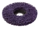 Диск зачистний із спіненого абразиву фіолетовий 125*22,2*13 мм, P46, T27 INTERTOOL BT-0603 